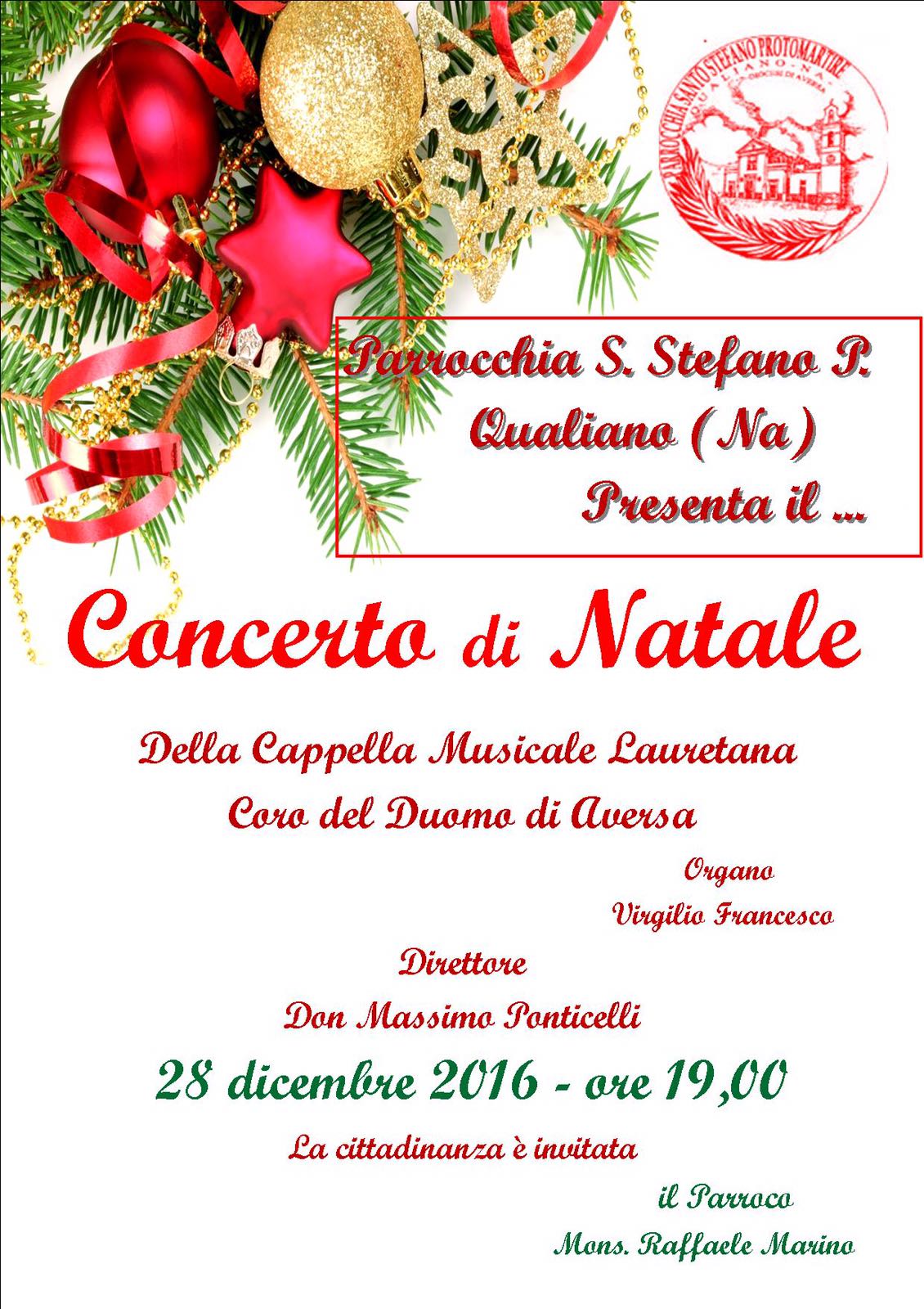 S. Stefano Qualiano Concerto Natale 2016 ok